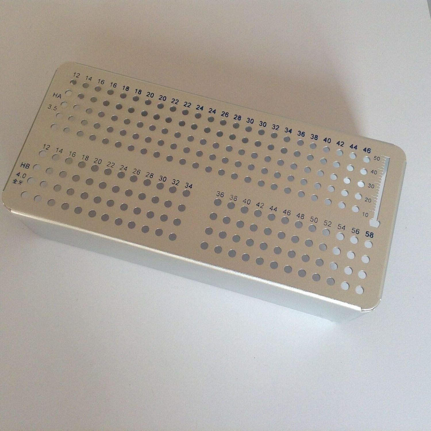 New Bone Screws Case Rack Veterinary Orthopedics Instruments HA3.5mm& HB4.0mm