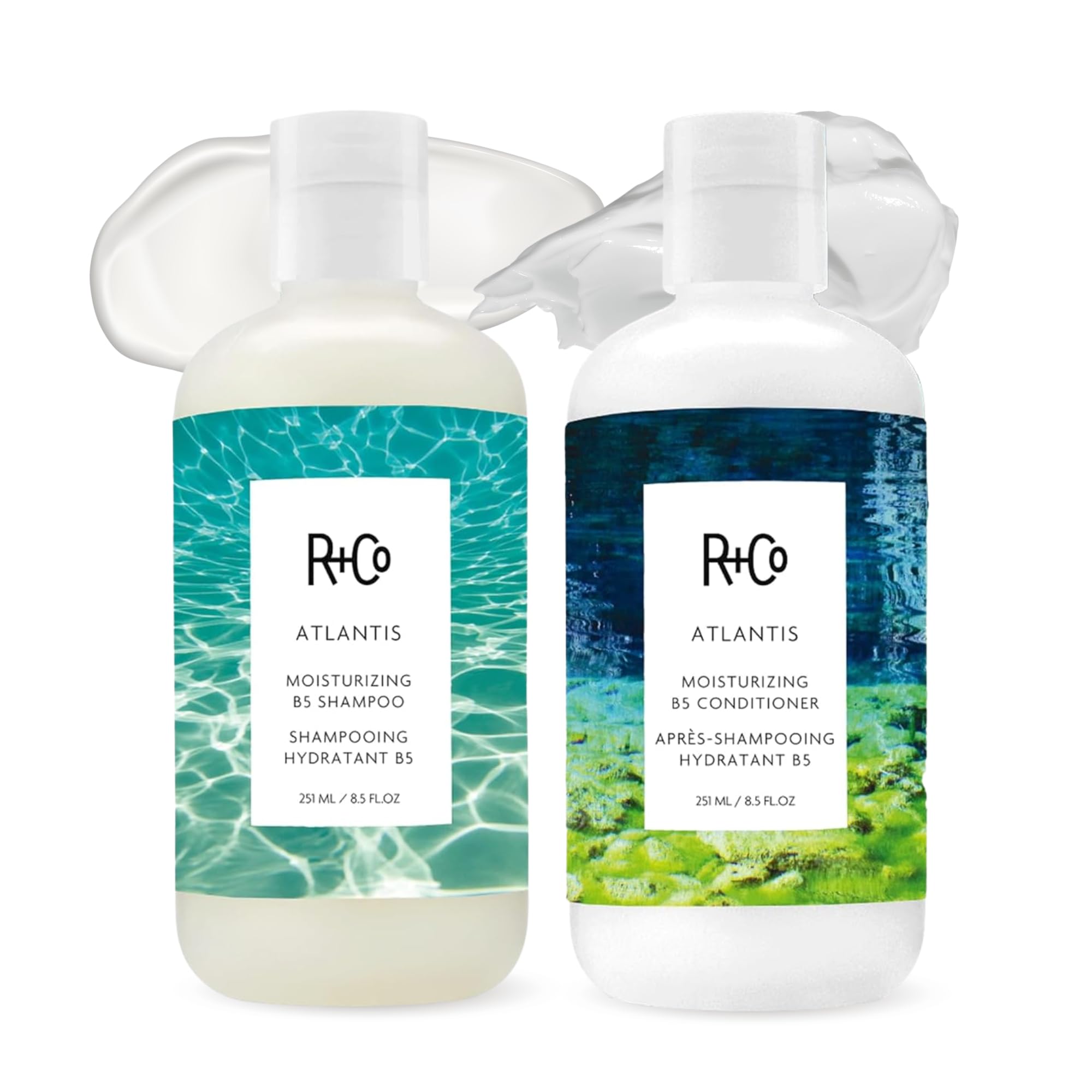 Amazon.com: R+Co Atlantis Moisturizing B5 Shampoo and Conditioner
