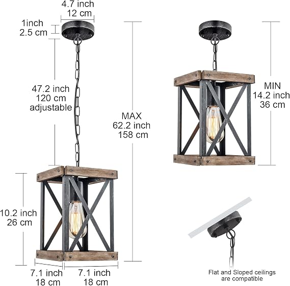 Farmhouse Pendant Light