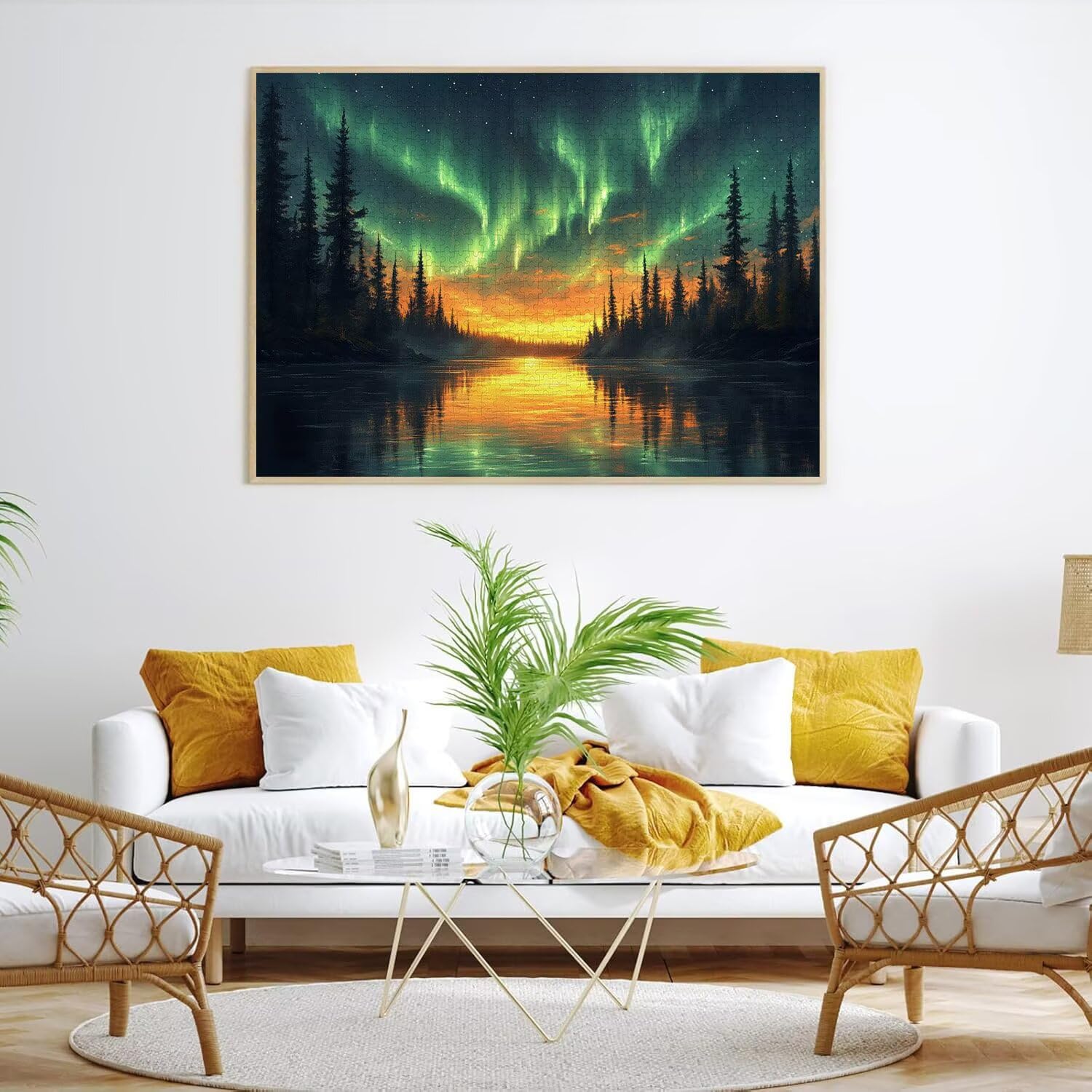 Puzzle dla dorosłych 2000, Aurora Starry Sky, 99x70cm, n-320