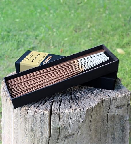 Miniatura 9 de Sermo Premium 24 varillas de incienso enrolladas a mano con bajo contenido de humo, perfectas para aromaterapia, meditación, relajación,