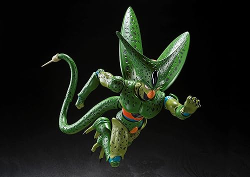 Miniatura 9 de TAMASHII NATIONS - Dragon Ball Z - Figura de acción Cell First Form, Bandai Spirits S.H.Figuarts