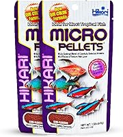Vista 1 de Hikari Tropical Micro Pellets for Tetras, Barbs, and Other Small-Mouthed Tropical Fish (1.58 Oz, Pack of 2) (2 Items)