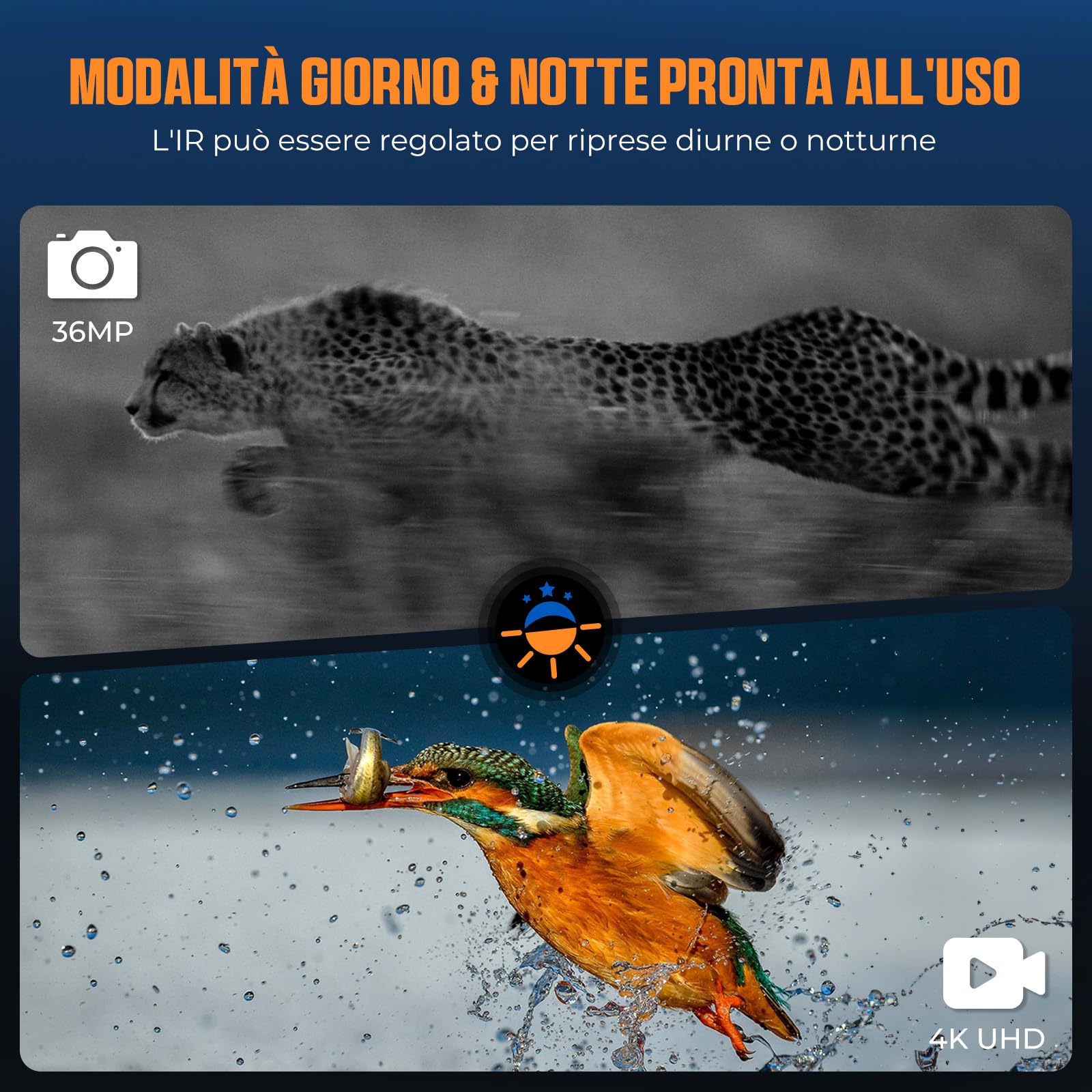 Visore Notturno, CIGMAN Occhiali per Binocolo Visione Notturna 400M Display HD da 3", Binocoli Termici Ricaricabili da 5000mAh Fotocamera HD f/1.4, Zoom Digitale 8X per Caccia, Campeggio, Osservazione