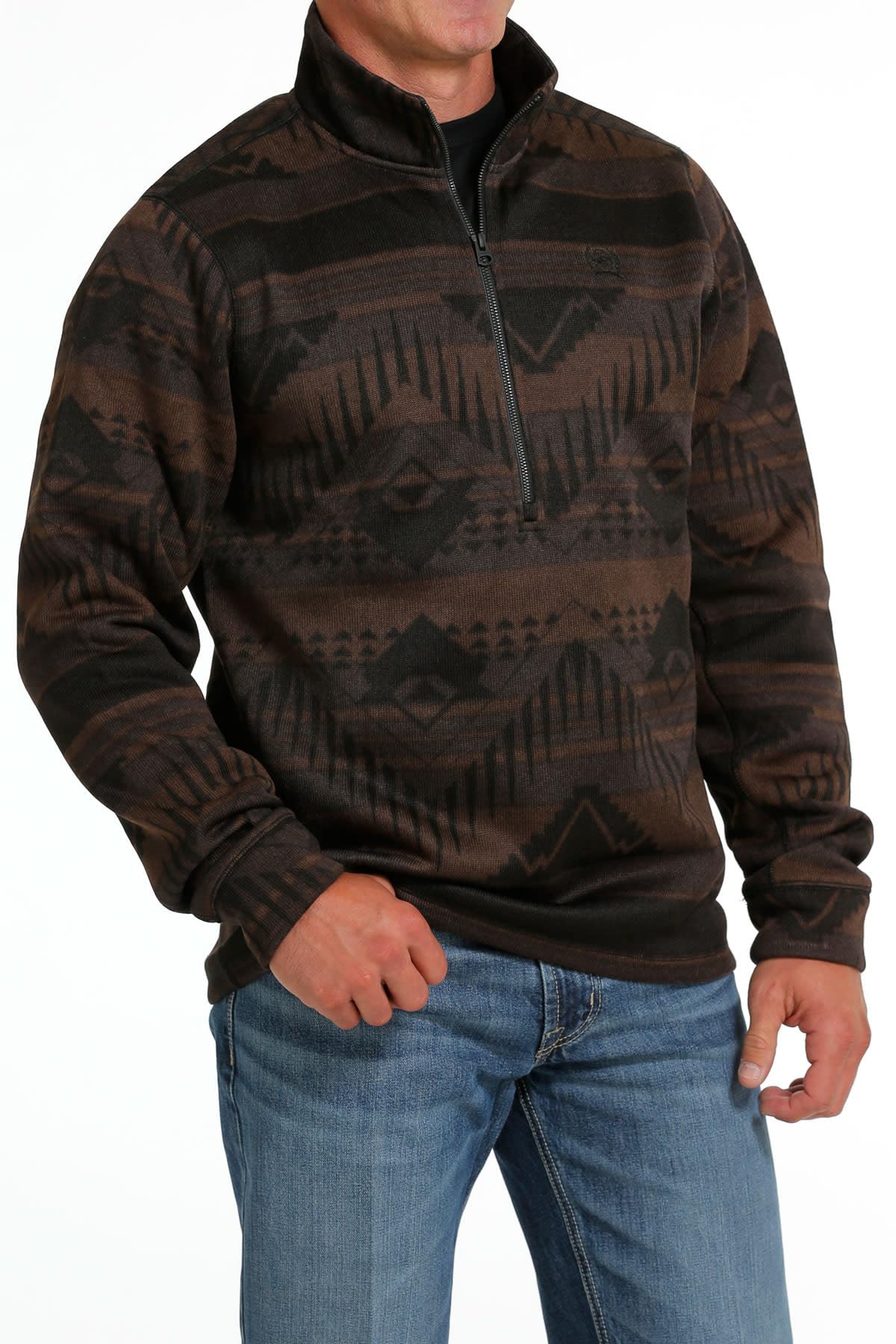 CinchMen's 1/4 Zip Pullover Sweater