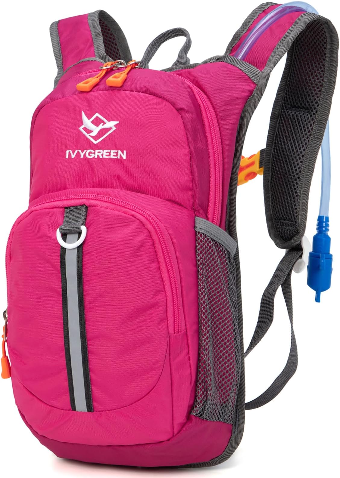 Ivygreen Kids Hydration Backpack, Hiking Backpack for Boys or Girls with 1.5L Water Bladder