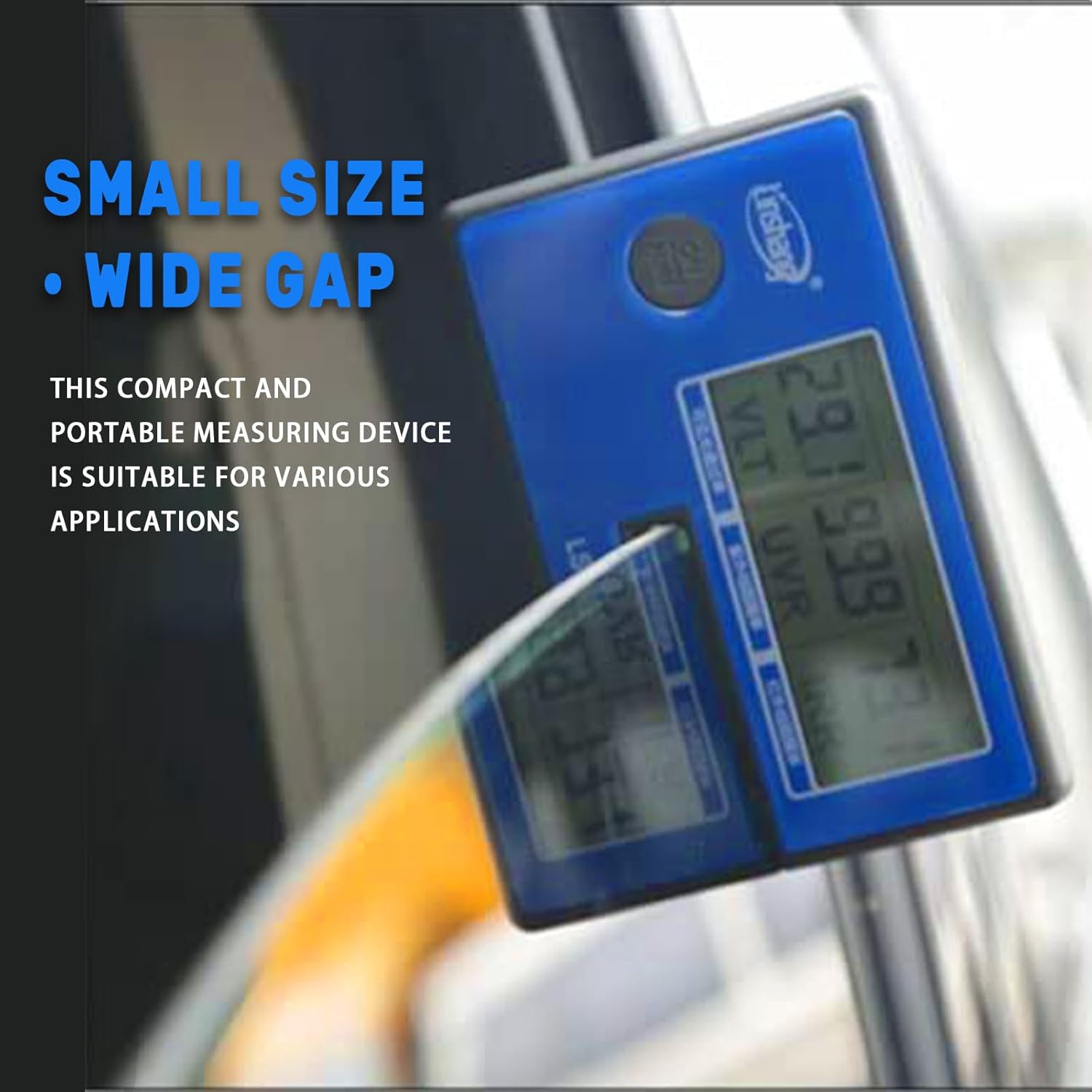 RockRose Portable Car Window Tint Meter Professional VLT/UVR/IRR Measurement for Auto Side Windows&Tint Films Instant Calibration & Data Lock for Pro Tint Installer Linshang Spectrum IR 1400nm LS162A