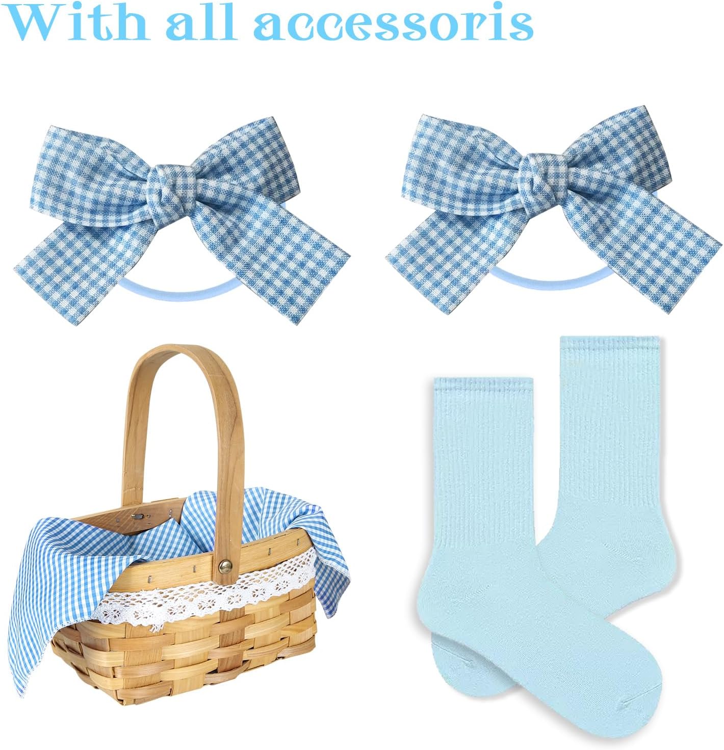 CICOCI Adult Blue Plaid Dress Halloween Costume For Women Outfits