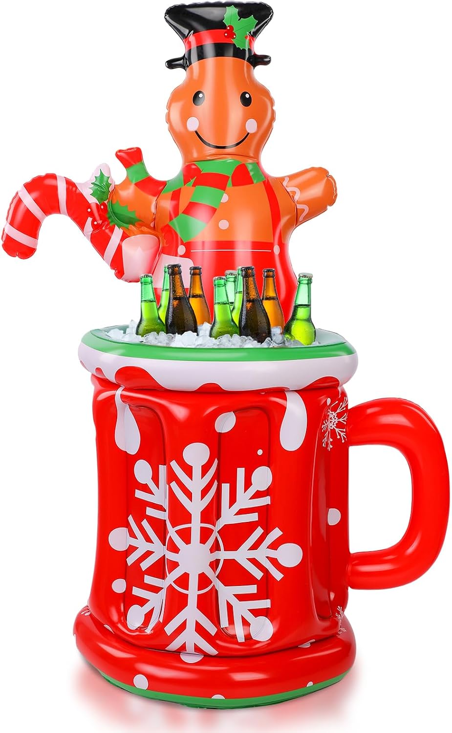 Jetec Christmas Inflatable Cooler, 50 x 30 Inch Drink