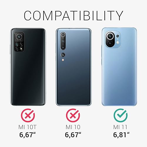 Miniatura 6 de kwmobile Funda compatible con Xiaomi Mi 11 - Funda de silicona TPU con acabado suave - Amarillo miel