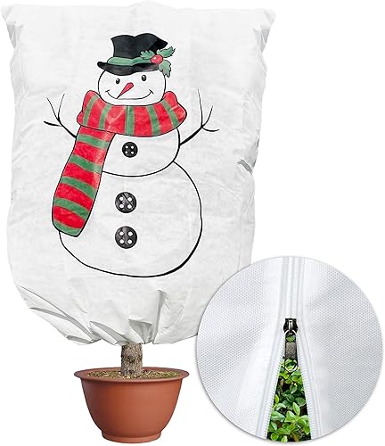 Cubiertas para plantas con protección contra la congelación de 90 pulgadas de alto x 75 pulgadas de ancho, 2.2 onzas, manta de tela de invierno