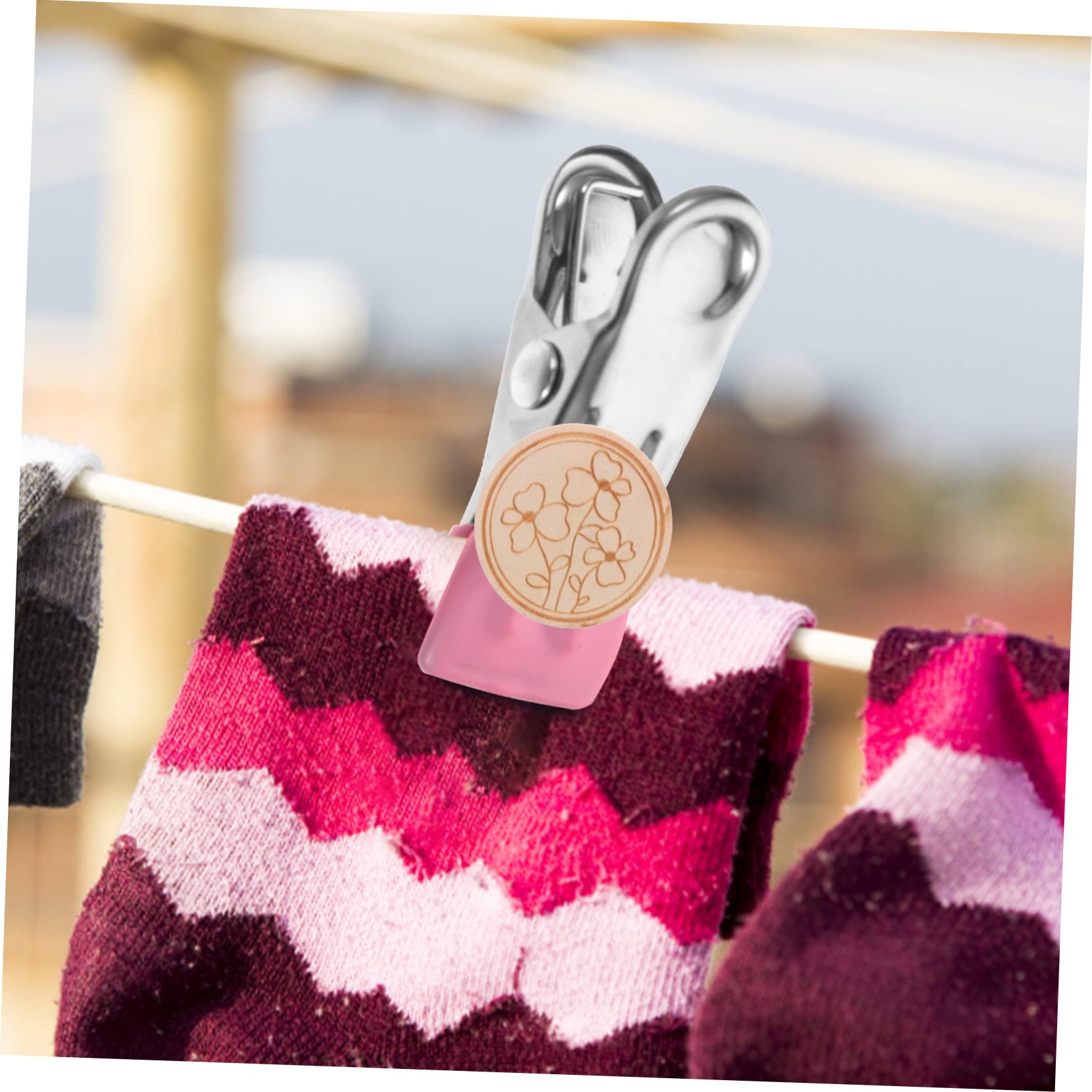 Alipis 4 Sätze Clips Nähen Snack-Clips Wäscheklammer Aus Metall Hochleistungsclip Kleiderklammern Für Den Haushalt Wäscheständer Mini-Chips Strandtuch-Clip Magnet Seitenclip Quilten