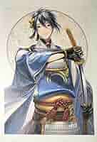 刀剣乱舞material crownネックレス 三日月宗近 特典ポストカード付き 刀剣乱舞-ONLINE-× MATERIAL CROWN │ MATERIAL CROWN