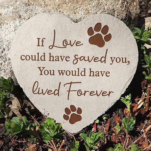 Miniatura 5 de Pawfect House Regalos conmemorativos para perros por pérdida de perro, regalos conmemorativos para perros, piedra conmemorativa de 8 x 8 pulgadas,