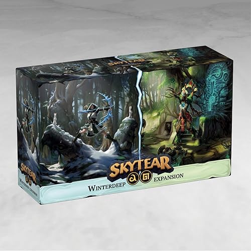 Expansión Winterdeep: une la gracia y Xotlan con nuevos héroes. Juego de estrategia de lucha para niños y adultos, mayores de 14 años, 2 a 4