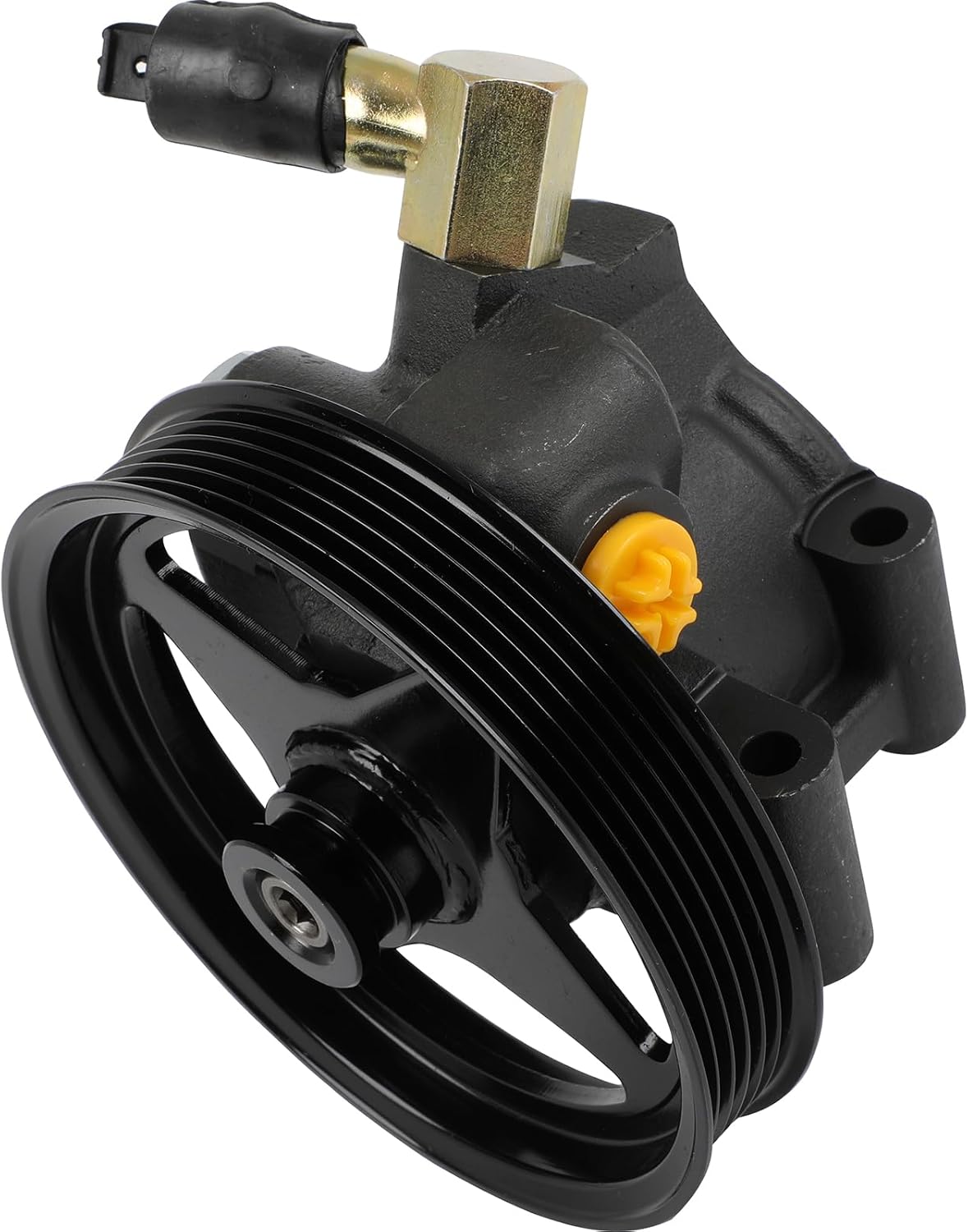 ROADFAR Power Steering Pump Fits For Ford Crown Victoria 2007-2011 V8 4.6L Replace For 8W7Z3A674C, 8W7Z3A674A