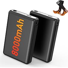 Heated Socks for Men Women with APP Control, 8000mAh Battery Rechargeable Electric Washable Winter Warm Feet and Outdoor for Hunting Skiing Cycling Camping