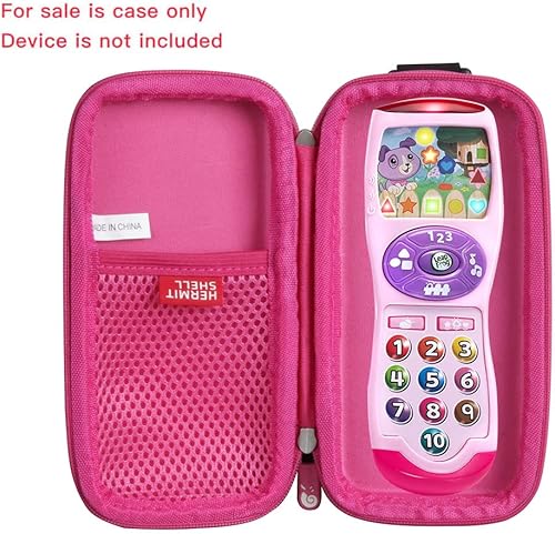 Miniatura 2 de Hermitshell Estuche rígido de viaje para control remoto de luces de aprendizaje de Leapfrog Scout (rosa)