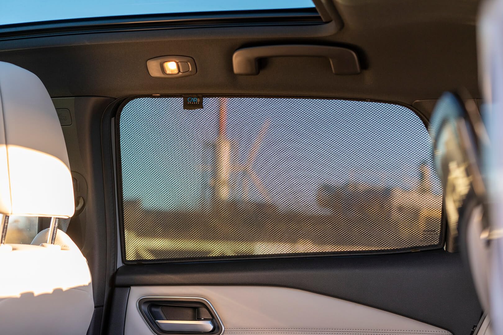 Set di Car Shades Compatibile con Nissan Qashqai III (J12) 2021- (6-Parti) Tendine Parasole su Misura