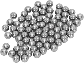 Accurate Steel Ball Slingshot Ammo, Replacement Solid Durable Slingshot Ammunition for Shooting