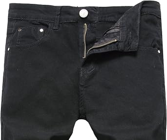 Men's Fashion Design Streetswear Denim Pant Casual Flex Waist Skinny Jeans Slim Straight Leg Jeggings