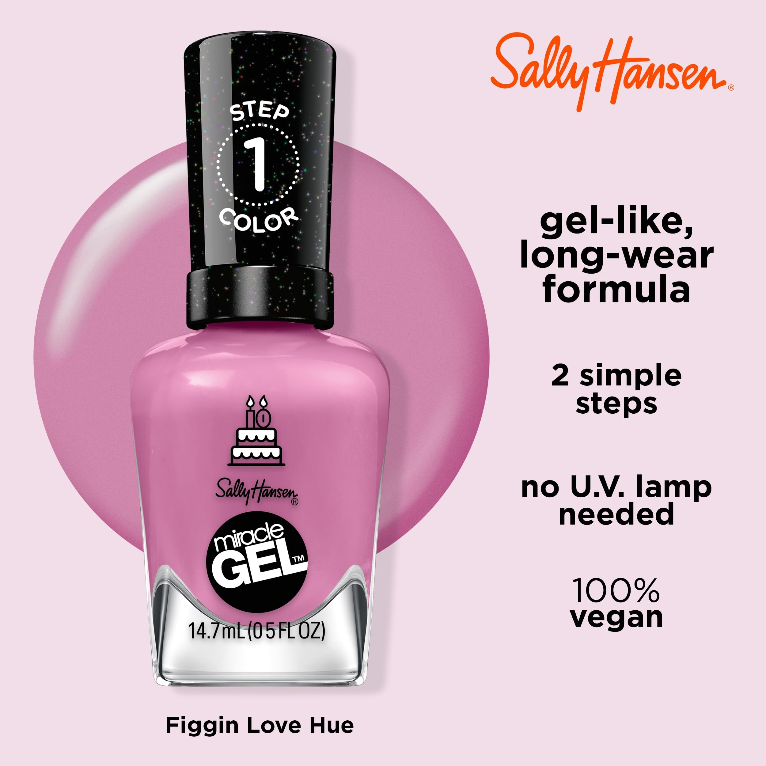 Amazon.com: Sally Hansen Miracle Gel Salon Quality Nail Polish