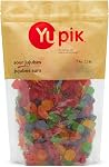 Yupik Sour Jujubes, 1 kg, sans gluten, tart & Saveurs douces et fruitées, Texture chéwy, Fun Treat, Sweet Candy, Snack délicieux, Idéal pour le cadeau, Vacances & Cuisson