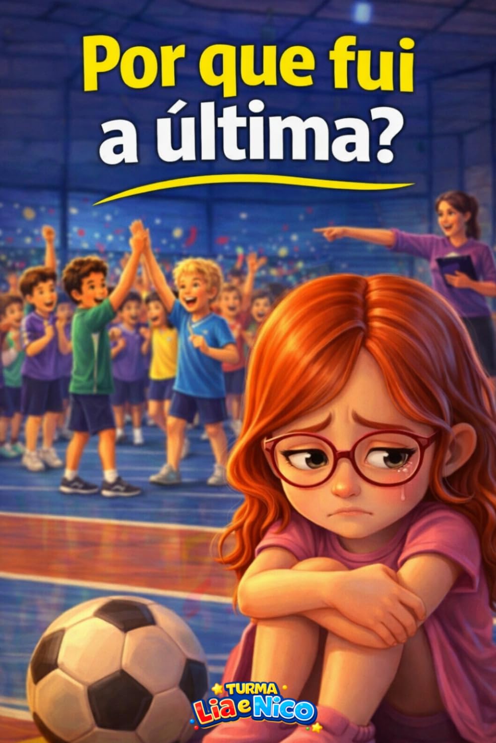 POR QUE FUI A ÚLTIMA? (Coleção Lia e Nico - Livros infantis)
