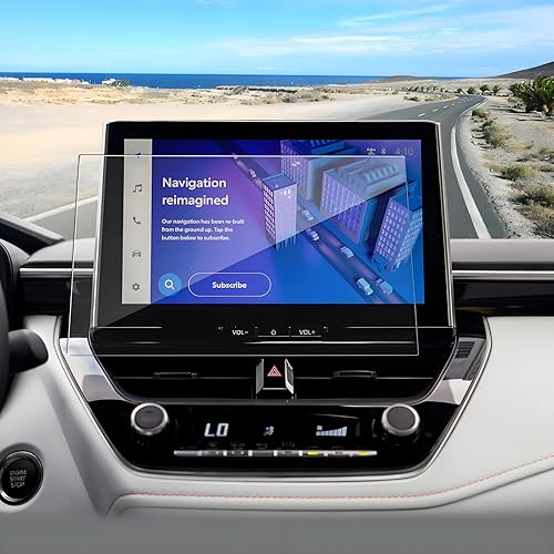 Protector de pantalla mate antirreflejos para Toyota Corolla Cross 2026 (XLE/Hybrid XSE) pantalla táctil de 10.5 pulgadas, vidrio templado 9H 2026