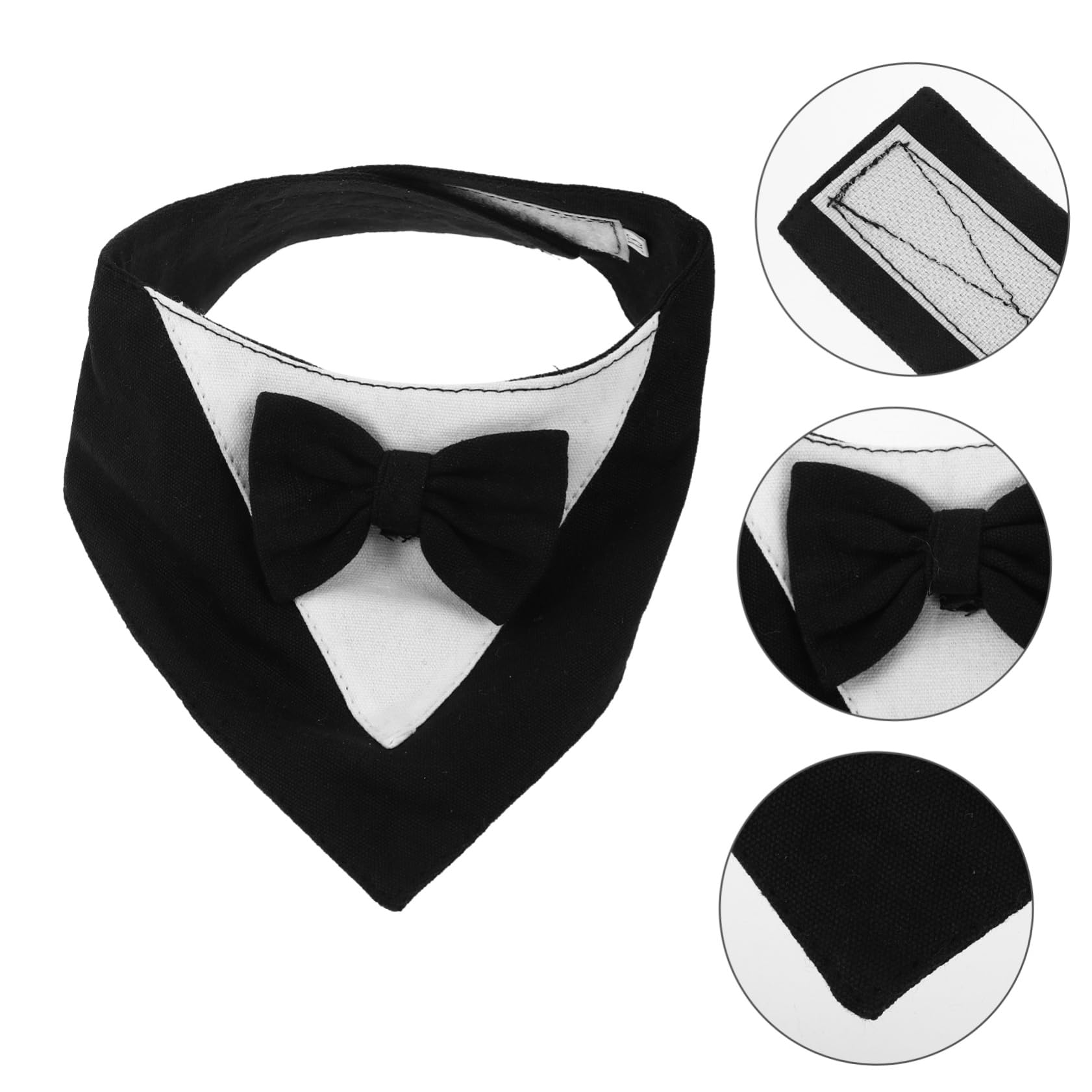 YARNOW Lot De 5 Bandanas pour Chien Élégants Et Personnalisés pour Mariage