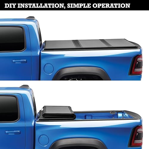Miniatura 3 de RealTruck Extang - Cubierta Tonneau rígida plegable ALX para caja de camioneta  88835  Se adapta a Toyota Tacoma 2016-2022 caja de 6 pies 2 pulgadas