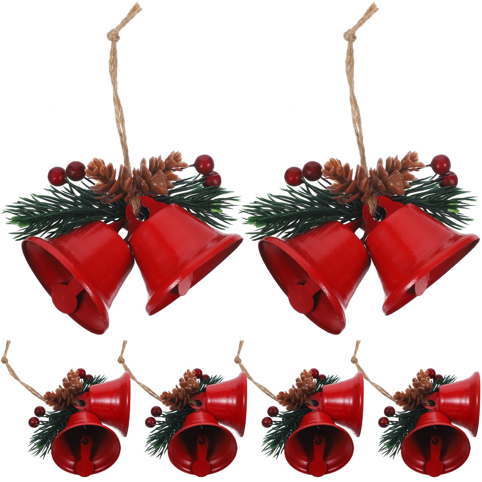 Weihnachtsglocken Set - 20-teiliges Armband & Halskette Set Für Festliche Dekoration