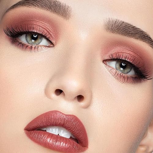 Miniatura 48 de Boobeen Paleta de sombra de ojos colorida, 16 colores, sombra de ojos mate y purpurina, paletas de sombras de ojos brillantes, mezclable, fácil