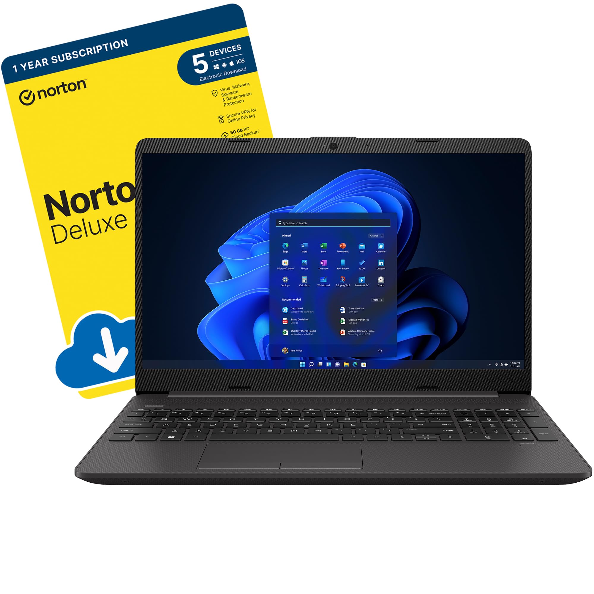 MESH Computers HP 250 G10 15.6-inch Business Laptop (Intel Core i7