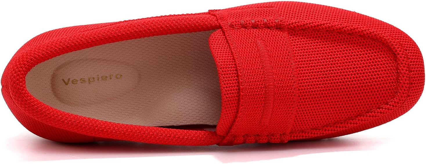 Loafers for Women Comfortable Slip on Work Flats Shoes Womens Dressy Casual Walking Shoes - Image 2