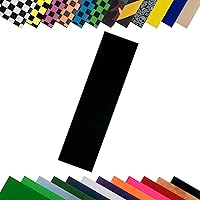 Vista 1 de TURBO Hoja de cinta adhesiva para monopatín 9 x 33 pulgadas, negra