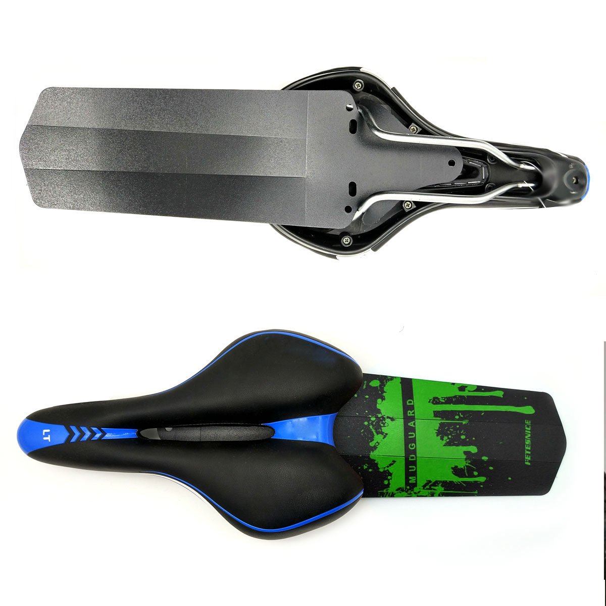 Garde-boue Avant Et Arrière Pour VTT/vélo De Route - Léger, Robuste, Facile à Monter, Protection éclaboussures - 13