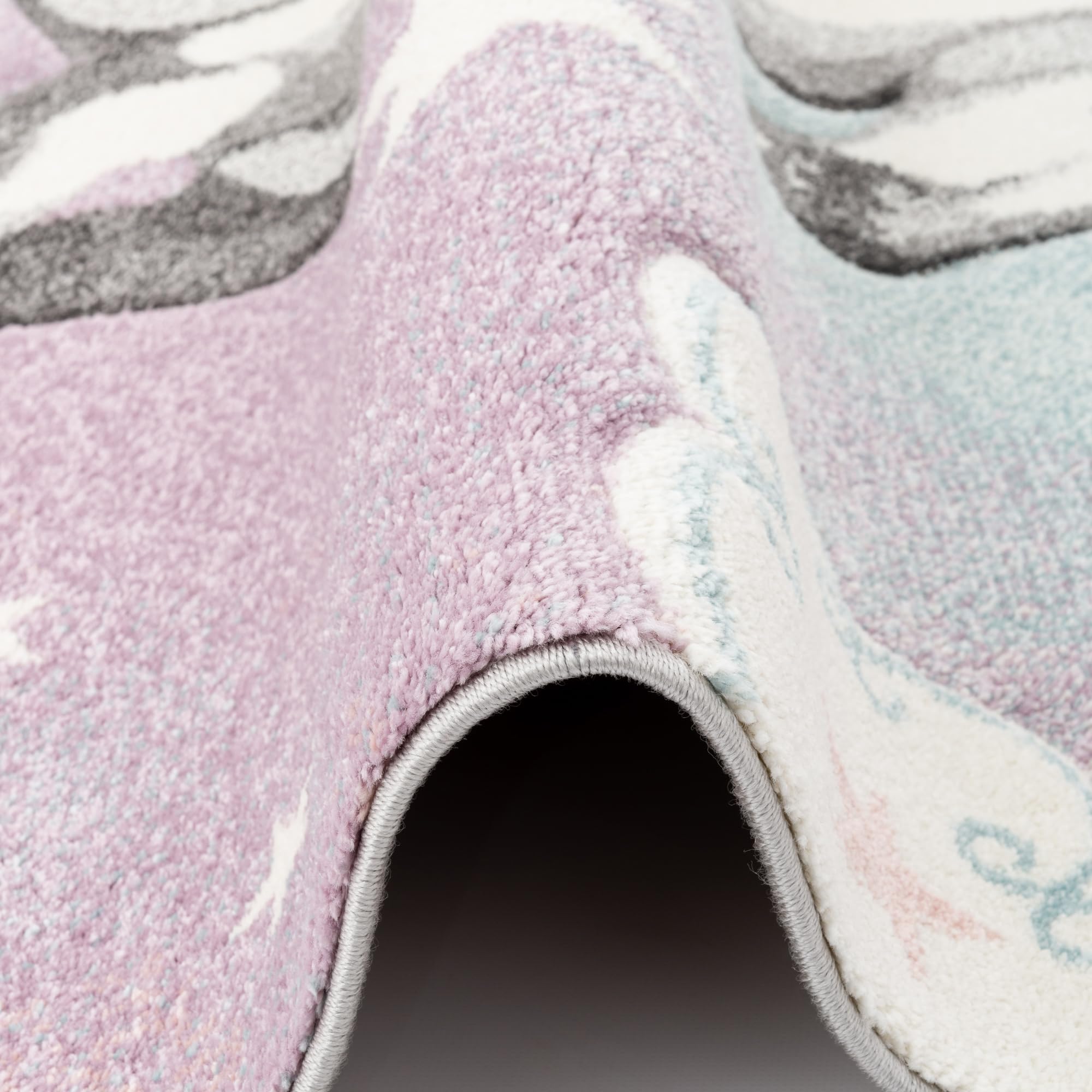 Pergamon - Kinder Teppich Maui Kids Rainbow Star - Bunt