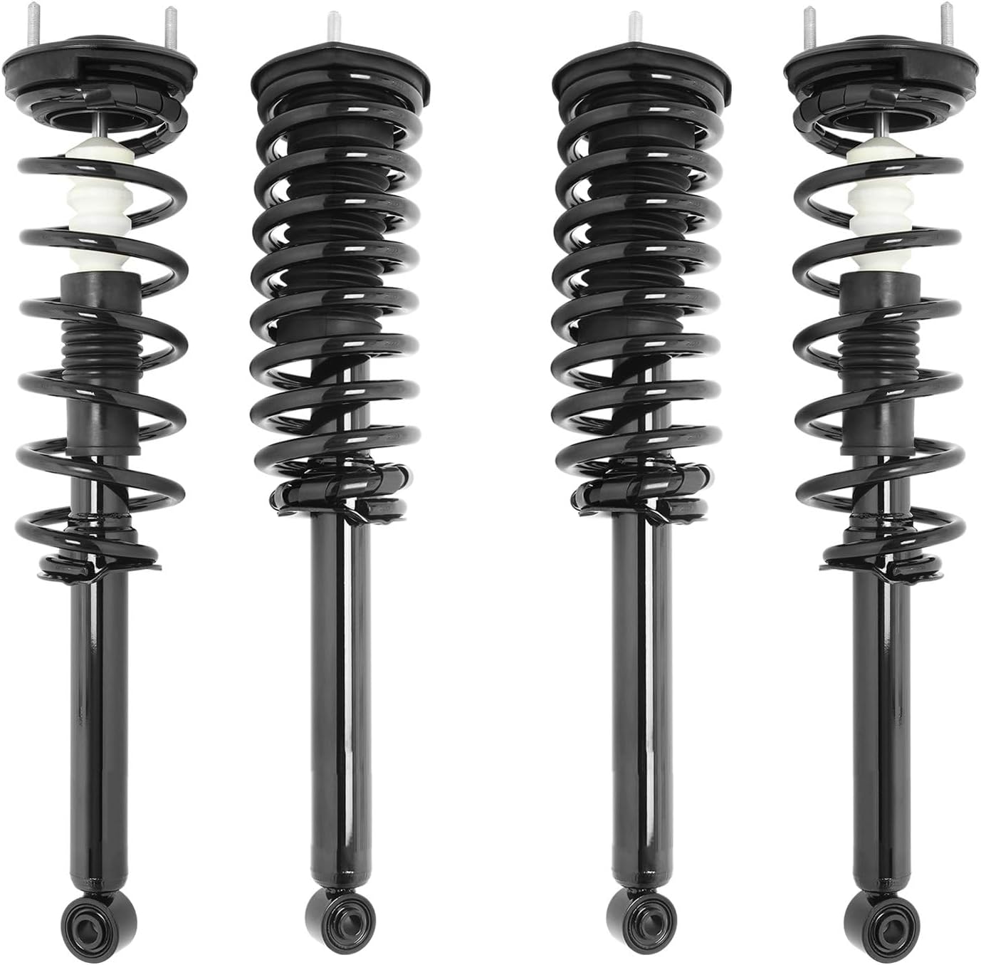 Front & Rear Quick Complete Struts Assembly with Coil Springs Replacement for 2001-2006 Lexus LS430 (Set of 4)