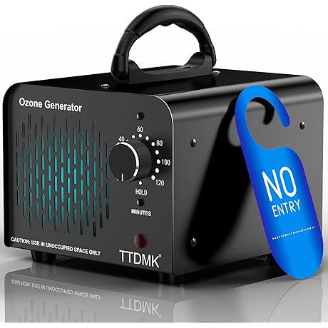 Ozone Generator 15,000mg/h - Basement Smell Odor Eliminator - Commercial Ozone Machine