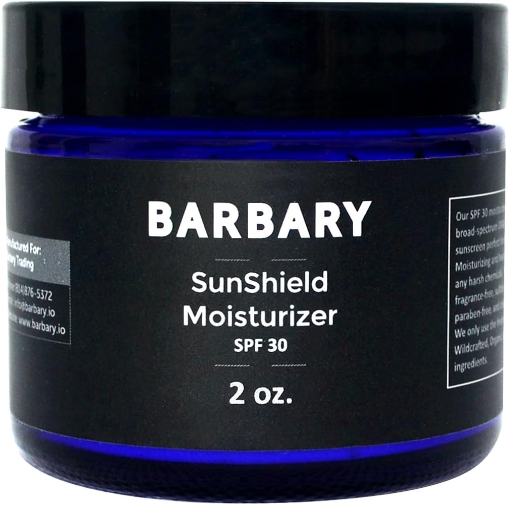 Natural & Organic Face Sunscreen - SPF 30 Sun Block - Zinc Mineral Non Nano Sun Screen. Best Daily Use Facial Sunblock For Sensitive Skin