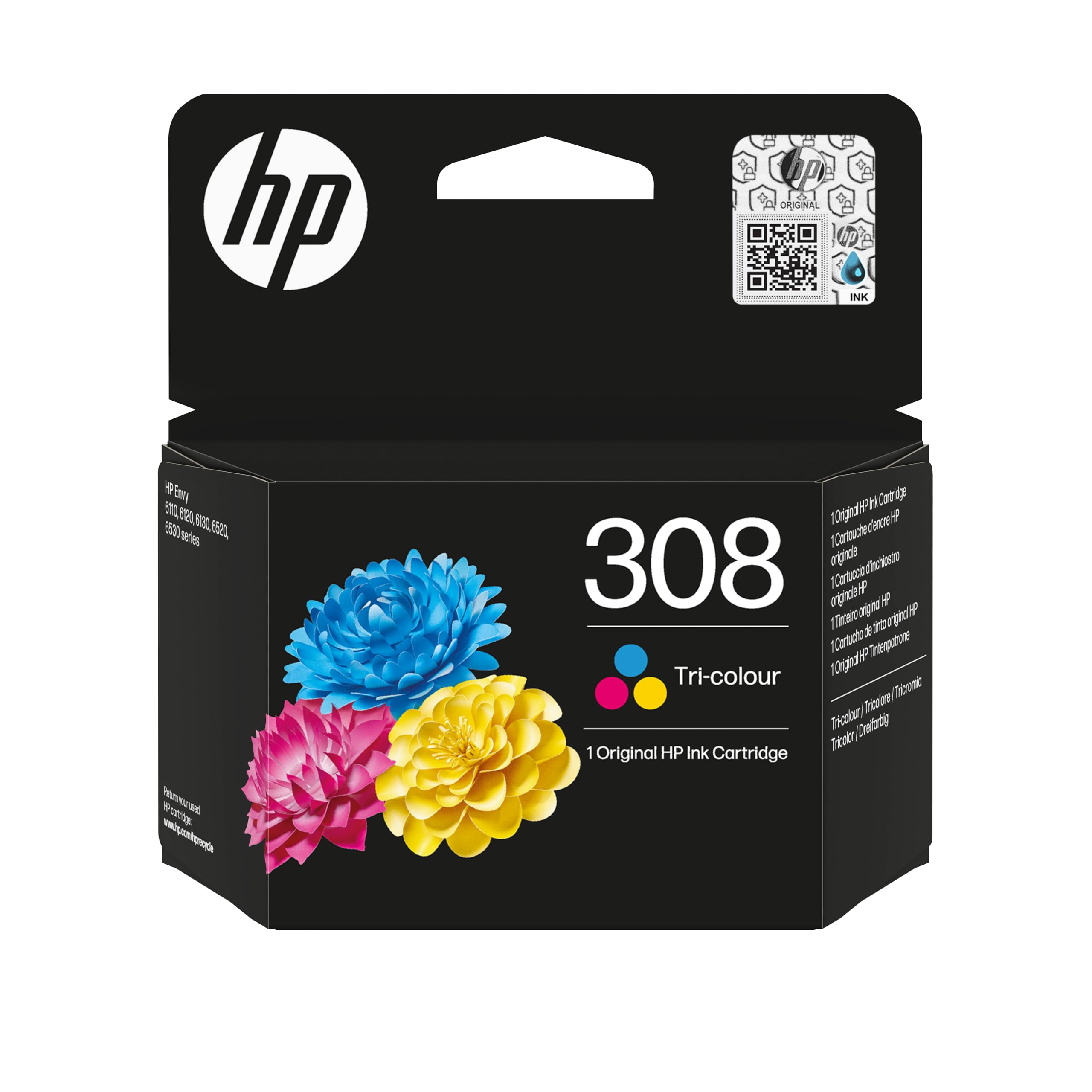 HP 308 Original Ink-Cartridge Tri-Color