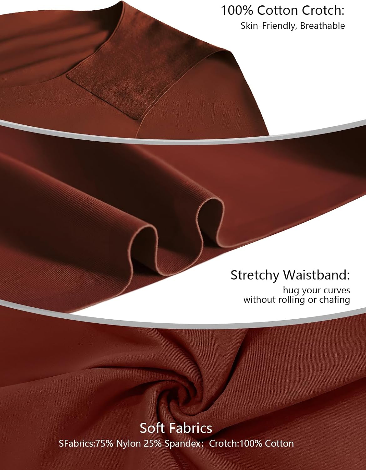 Women Underwear Seamless No Show Full Coverage Briefs Invisible High Waisted Soft Breathable Panties 6 Pack - Image 4