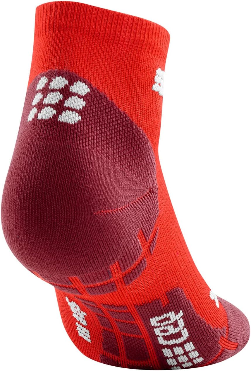 CEP Ultralight Low-Cut Socks Lava/Dark Red, Men, IV