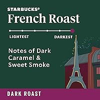 Vista 3 de Starbucks Cápsulas de café K-Cup, café tostado oscuro, French Roast, 100% arábica, 1 caja (32 cápsulas)