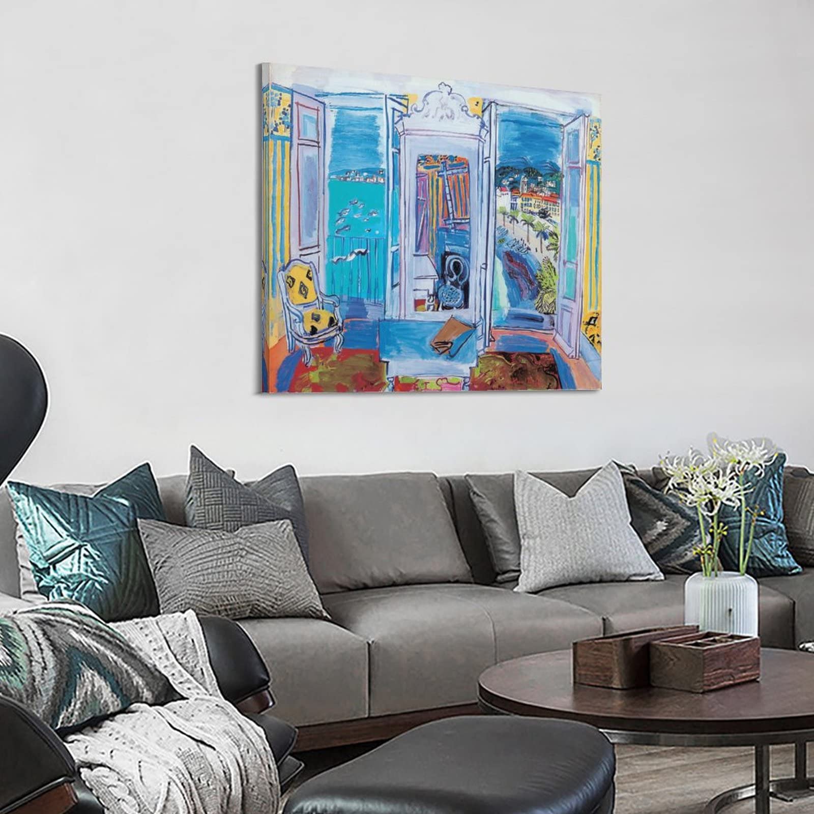 Amazon.co.jp: Raoul Dufyラウル・デュフィ画家の作品「ニースの