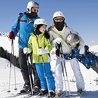 Vista 6 de TICONN Polaina para el cuello, bufanda, transpirable, resistente al sol y al viento, para esquí, pesca, senderismo, ciclismo