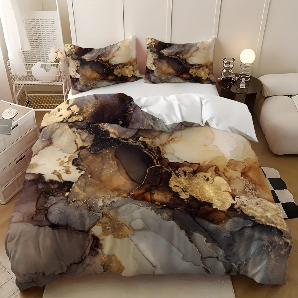 Housse de couette 140x200 cm douce et confortable à fermeture éclair