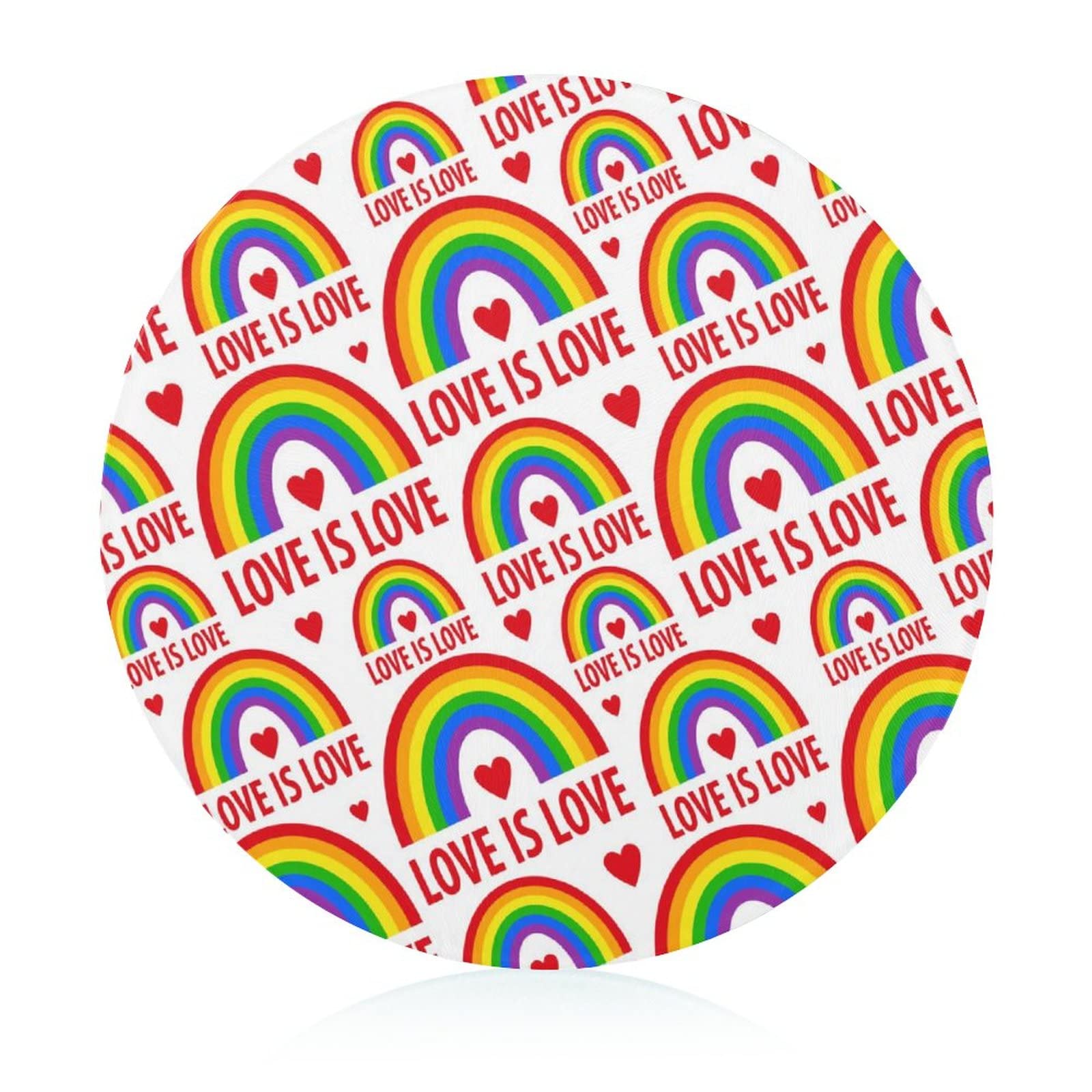 Plaque de cuisine Arc-En-Ciel en verre trempé de 20 cm pour protéger votre plan de travail