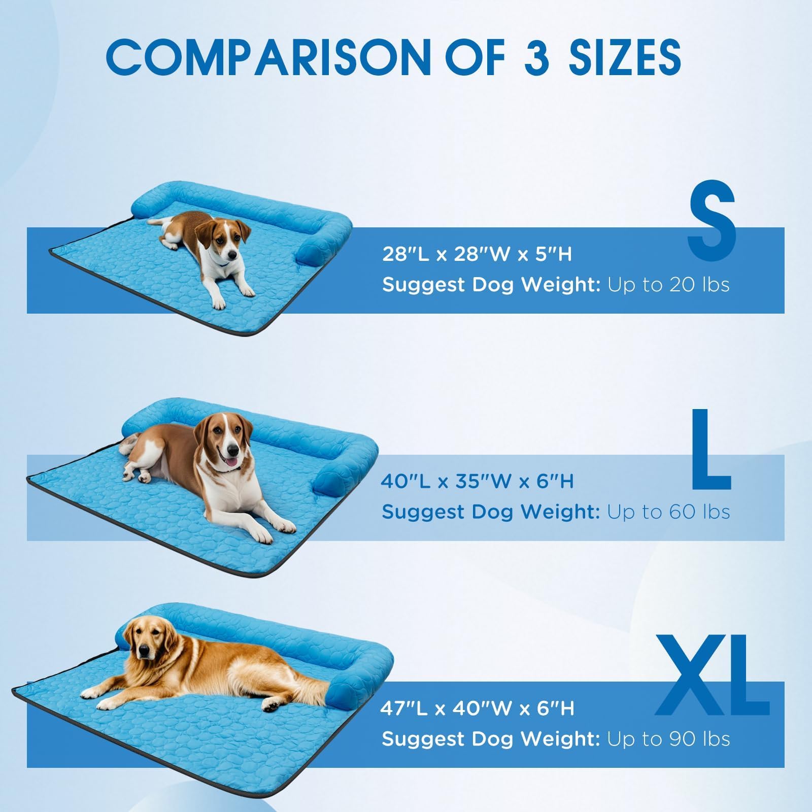 Sofá cama refrescante para perro, cama calmante para mascotas, funda impermeable para perros, lavable, tapete refrescante para gatos, manta protectora para sofá con parte inferior